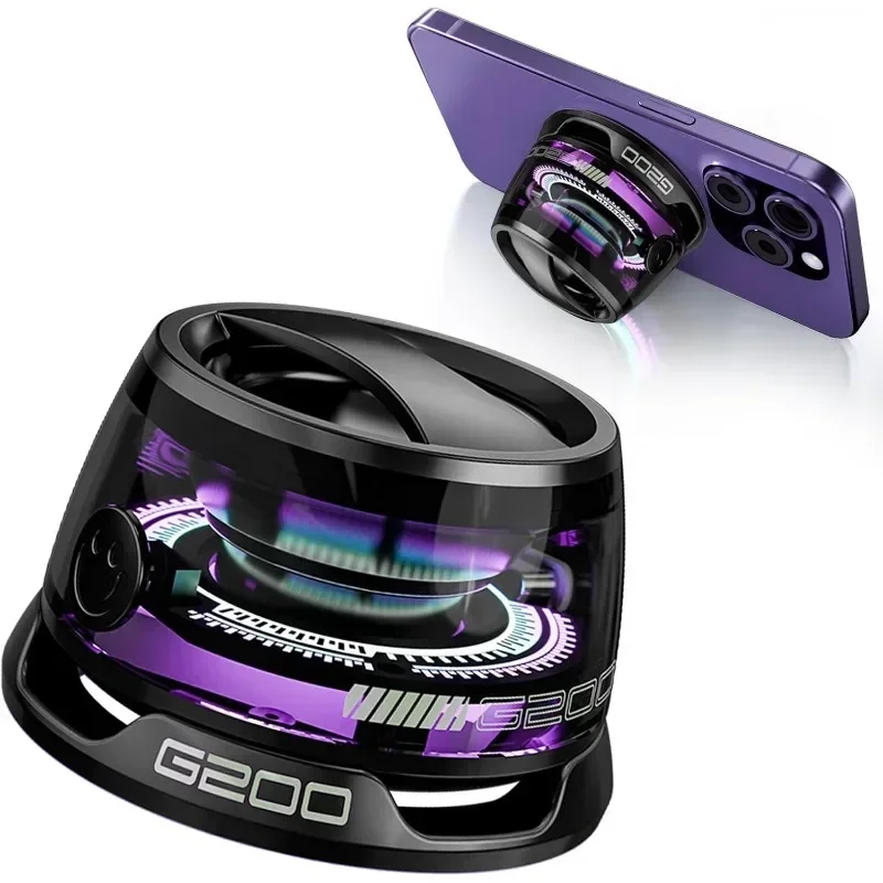Outdoor Lighting Wireless - Tragbarer Bluetooth-Lautsprecher, magnetische Mini-Soundbox G200 mit