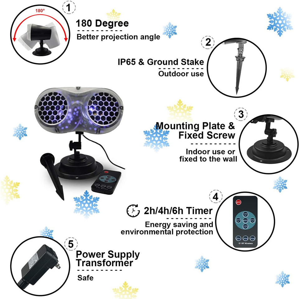 Weihnachten LED Schneefall Las – Outdoor Lighting Effects Bewertung und Preis