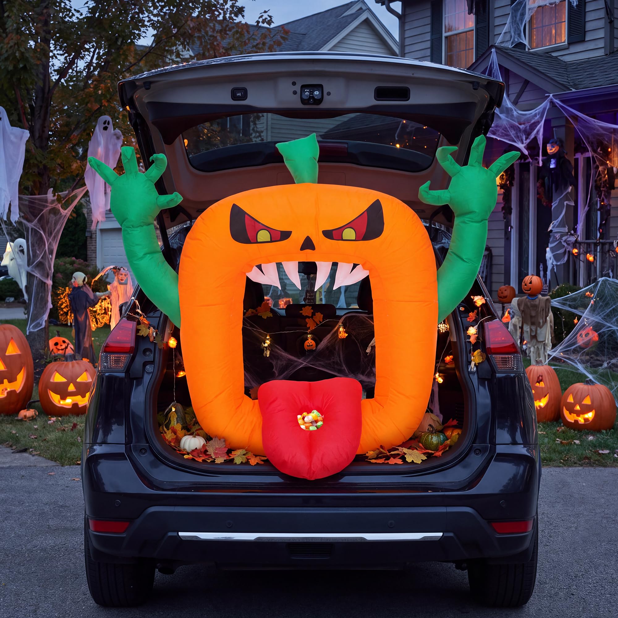 6FT Halloween-Aufblasbare Grus – Outdoor Lighting Effects Bewertung und Preis