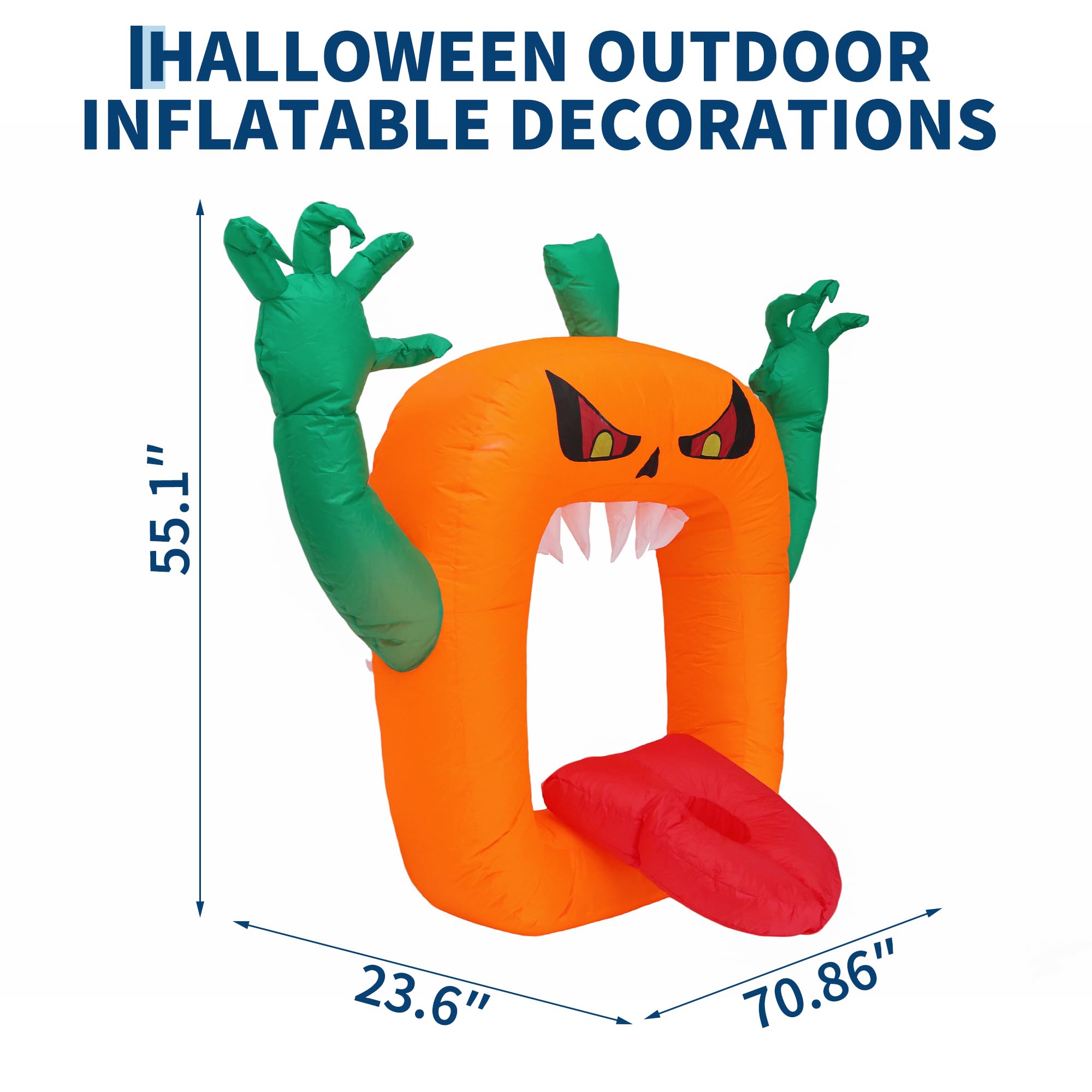 6FT Halloween-Aufblasbare Grus – Outdoor Lighting Effects Bewertung und Preis